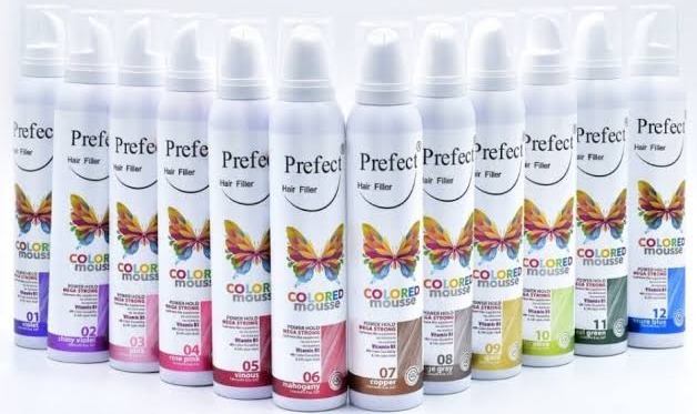 فوم رنگی مو پرفکت