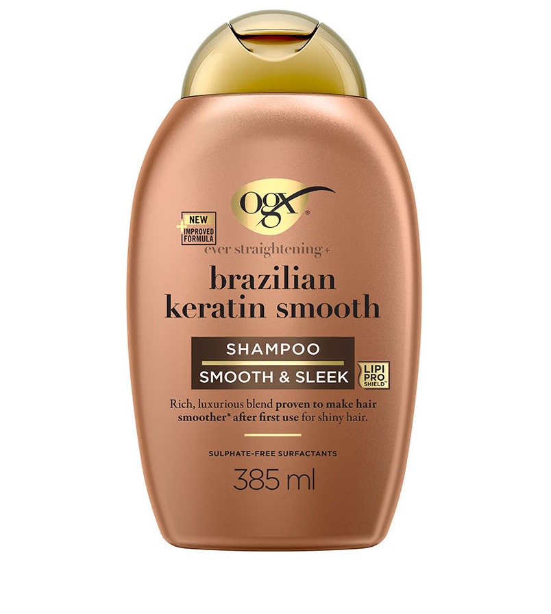 شامپو کراتین برازیلین فری سولفات اوجی ایکس