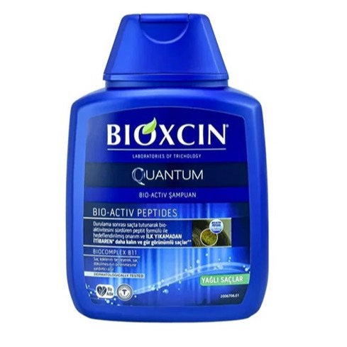 شامپو مو چرب ضد ریزش بیوکسین آبی کوانتوم